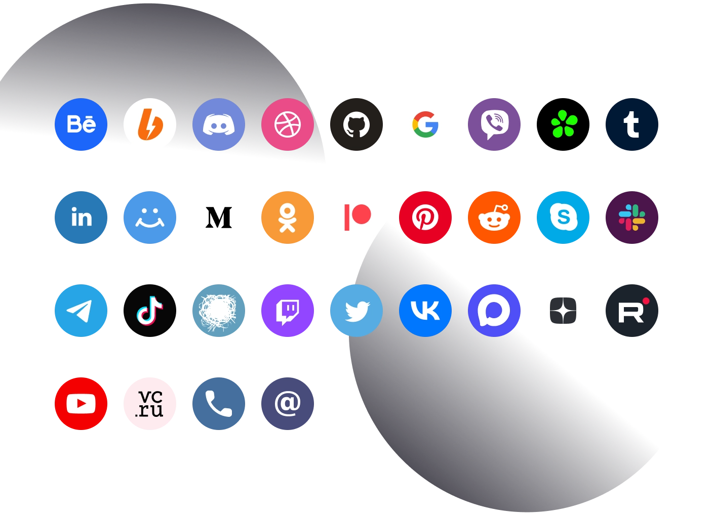 Виджет Мультикнопка — социальные сети, мессенджеры и каналы связи на сайте — №5